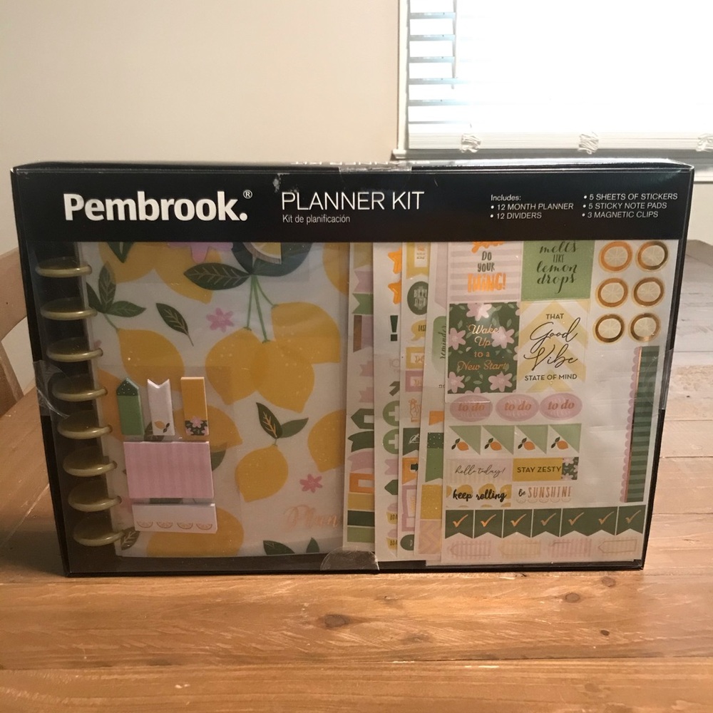 Pembrook Planner Kit 12 Months 2020-2021